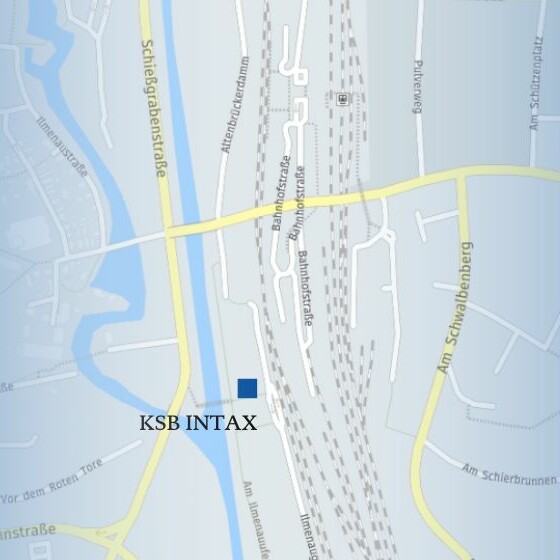 Lageplan KSB INTAX Lüneburg